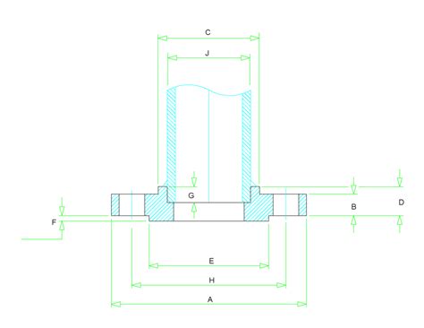 SUS Stainless Steel Pipe ANSI Flange Asme B16 5 Astm A182 F304l ANSI