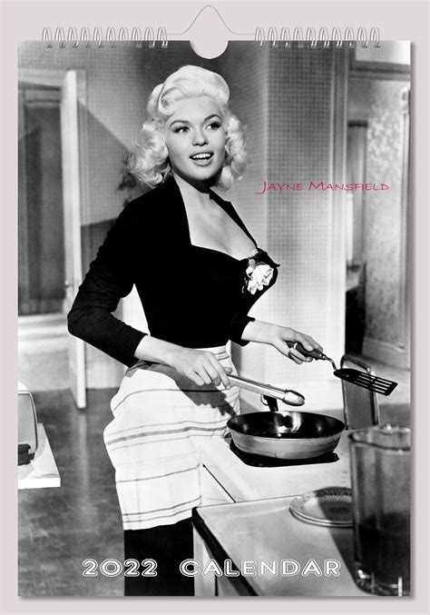 Jayne Mansfield Wall Calendar 2022 Pin Up Glam Sexy Girl Retro Etsy