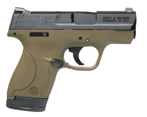 Smith And Wesson Mandp40 Shield 40 Sandw Compact 7 Round Pistol Academy