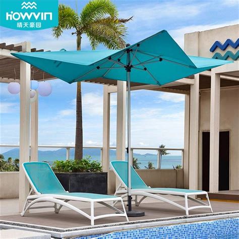 10ft Patio Offset Cantilever Umbrella Large Hanging Market Umbrella