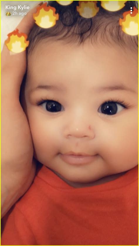 Full Sized Photo Of Kylie Jenner Shares Super Cute Stormi Videos On