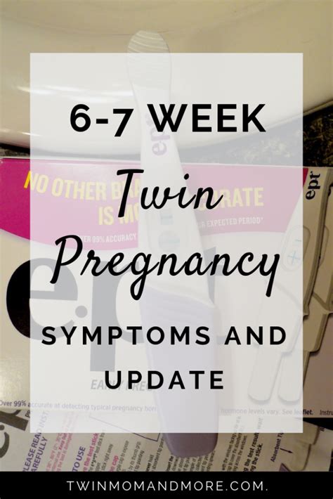 Embarazo De Gemelos Semanas 6 Y 7 Qué Esperar Twin Mom And More