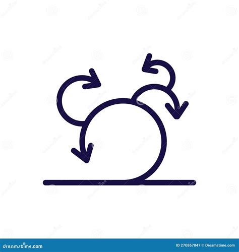 Agile Icon Vector Illustration Scrum Icon Agile Methodology Arrow