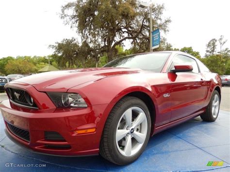 2014 Ruby Red Ford Mustang Gt Coupe 91942826 Car