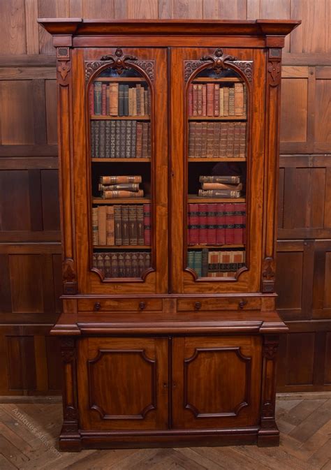 Victorian Mahogany Bookcase Antiques Atlas