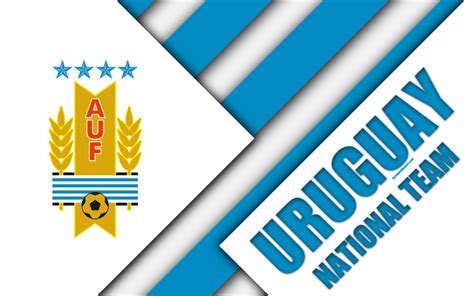 Download Wallpapers Uruguay National Football Team 4k Emblem