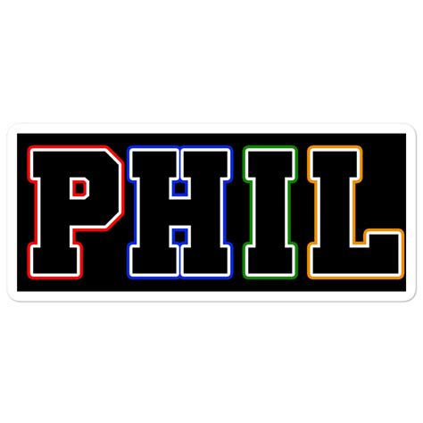 Phil Sticker Philly Drinkers