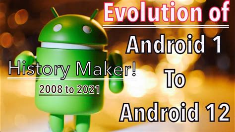 Evolution Of Android Operating System History Of Android Os 1 To 12