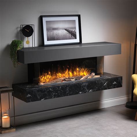 Luxury Electric Fires By Solution Fires Brandon Electric Fireplace Suite