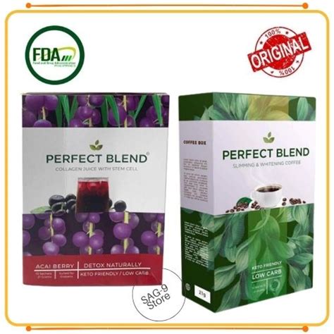 Perfect Blend Slimming And Whitening Coffee 10 Sachets Perfect Blend