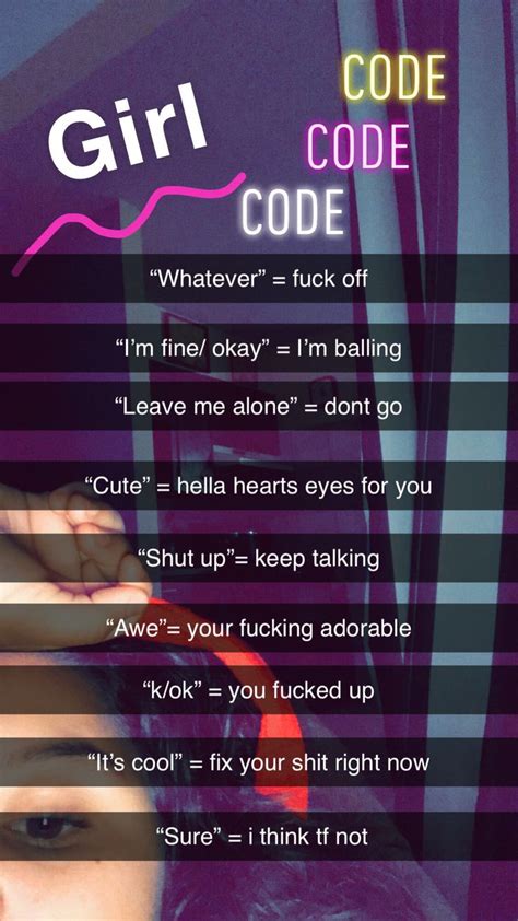 Girl Code🤍