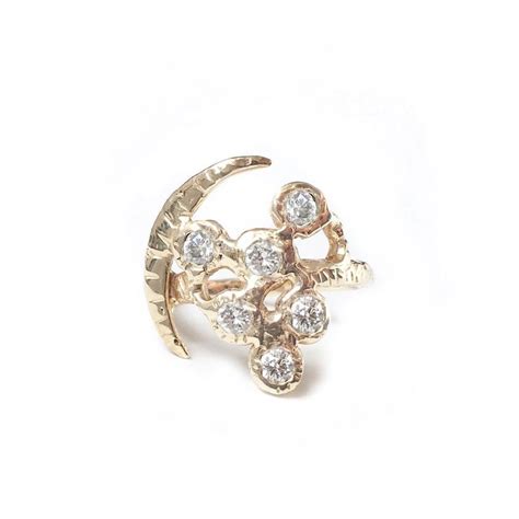 Moonlight Ring Rings Gold Set Handmade Fine Jewelry