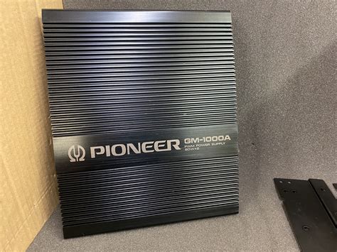 Pioneer Gm 1000a Car Radio Stereo External Car Amplifier Amp Jt Audio