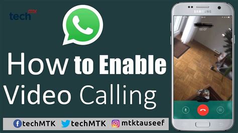 How To Enable Whatsapp Video Calling Feature Youtube