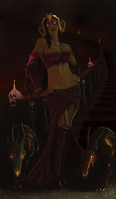 Lilliana Vess By Lgood On Deviantart Fantasy Character Art Rpg Character Fantasy Artwork