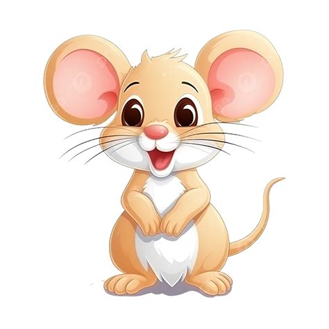 Mouse Animal Cartoon Character Mouse Rat Rodent Png Transparent