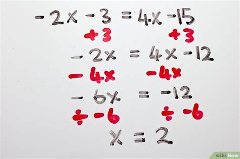 3 Formas De Resolver Ecuaciones Algebraicas De Dos Pasos