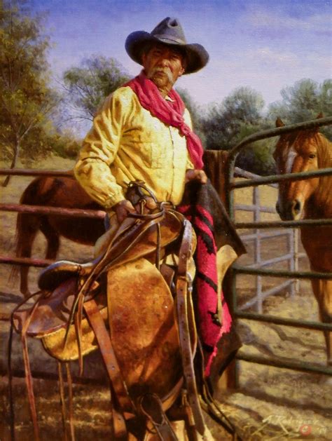 Alfredo Rodriguez Artist Western Artist Cowboy Art Western Art