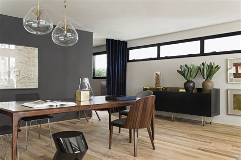 Modern Industrial Interior Design In Beautiful Open Apartment