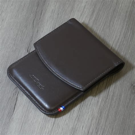 St Dupont Atelier Cl Leather Cigarillo Case Brown