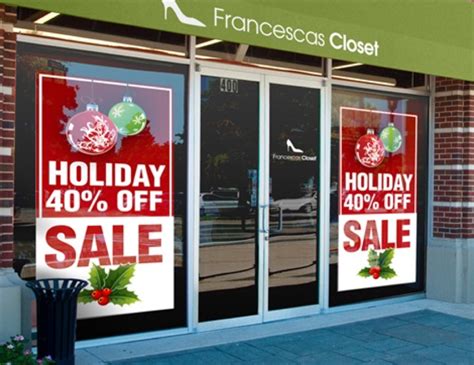 Store Signs For The Retail Industry During The Holiday Season In Boca