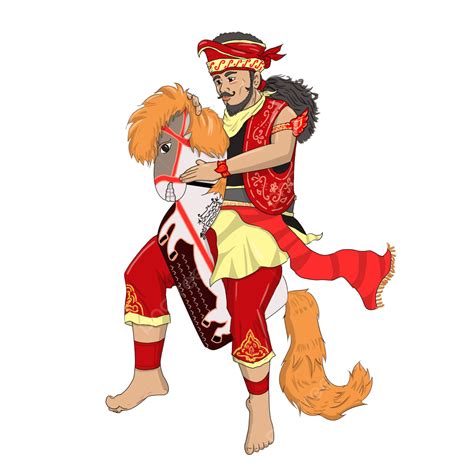 Lumping Horse Dance Traditional Dance Leathered Horse Png