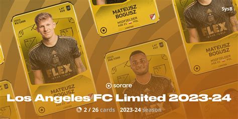 Sysbs Collection Los Angeles Fc Limited 2023 24 Sorare