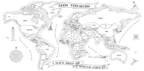 Demandez un devis pour votre carte du monde personnalisée. Mappemonde ? Imprimer - GreatestColoringBook.com