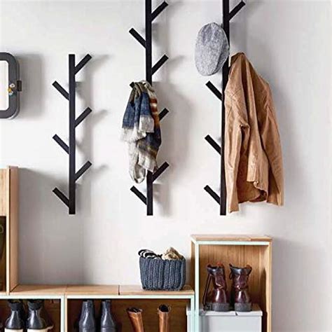 Table extends by pulling both ends and dropping in leaf. PremiumRacks Coat Rack & Hat Rack - Modern Design - Wall ...