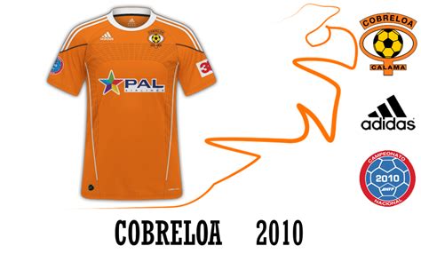 Cobreloa is a soccer team from chile, playing in competitions such as copa chile (2019). Camisetas de America: COBRELOA