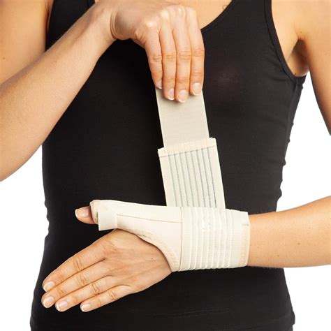 Thumb Wrist Support De Quervain Brace Beige Pain Splint Spica Medical Stabiliser NHS Sprain