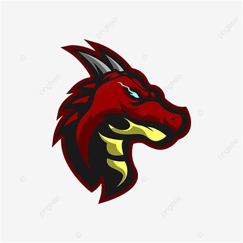 Dragon Mascot Vector Hd Images Red Dragon Mascot Logo Monster Animal