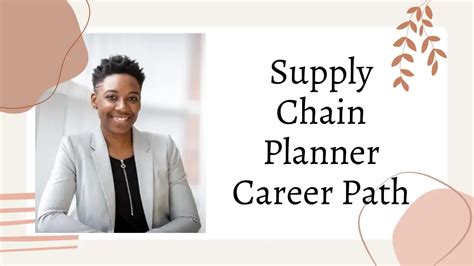 Supply Chain Planner Career Path 2022 2023