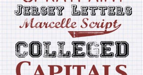 Customize a game day shirt to show your team spirit. 10 Game Day Fonts for your Sport ~~ {10 free fonts w ...