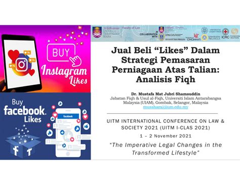 Pdf Jual Beli Likes Dalam Strategi Pemasaran Perniagaan Atas Talian