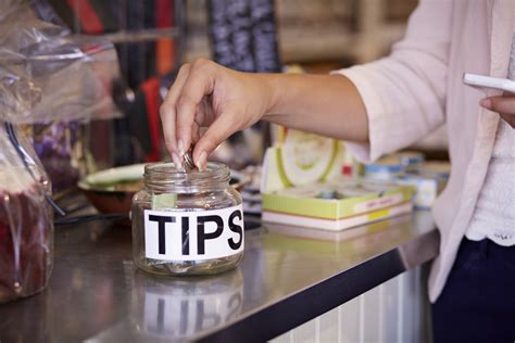 if you re worried about tipping etiquette and want to know where your tip is going ask your