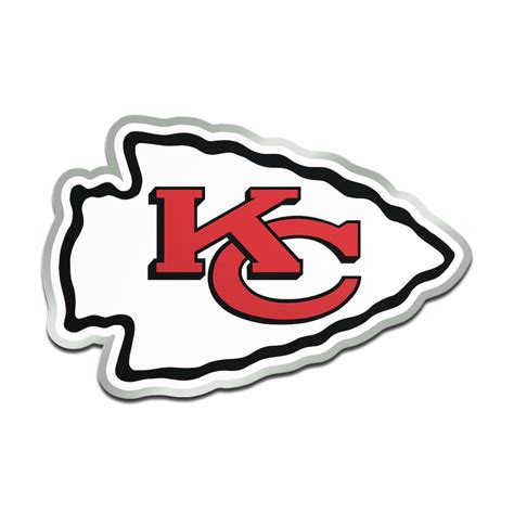 Get inspired by these amazing chief logos created by professional designers. Kansas City Chiefs Metallic Freeform Logo Auto Emblem