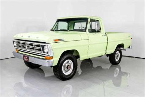 1972 Ford F100 Pickup 43k Original Miles Ex Forestry Vehicle 390 V8 4