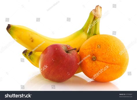Daily Fruit Bananas Apple Orange Stock Photo 57370267 Shutterstock