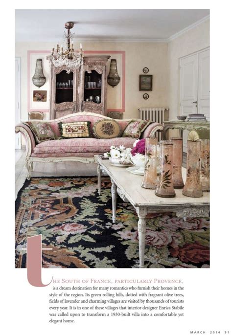 At Home In Provence Interiors By Color