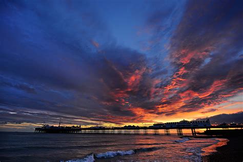 Brighton Pier at sunset - Overtime