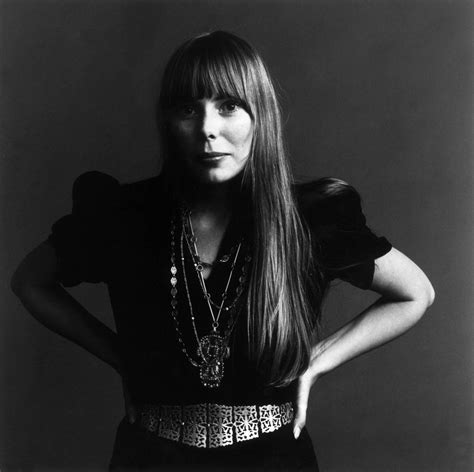Download Monochrome Poster Of The Singer Joni Mitchell Wallpaper