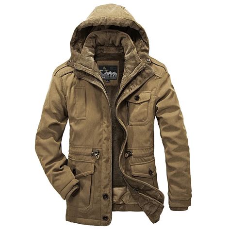 Winter Jacket Men Casual Thicken Warm Minus 40 Degrees Cotton Padded
