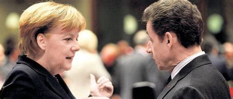 Wirtschaftspolitik Merkel Und Sarkozy Wollen Sich Besser Absprechen
