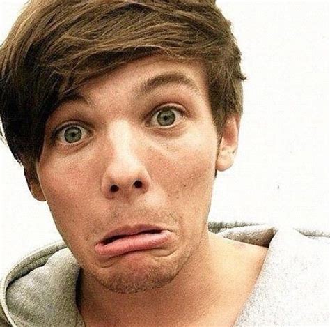 Louis Tomlinson Making A Funny Face One Direction Facts One