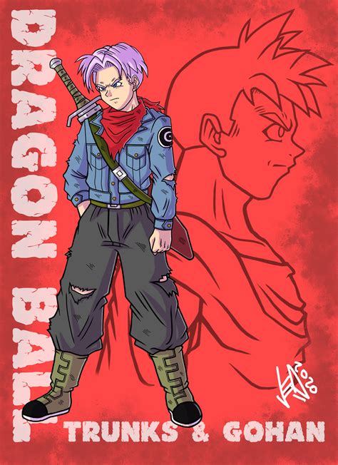 Trunks Gohan By Greatpunch10 On Deviantart