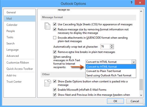 Outlook Rich Text Vs Html