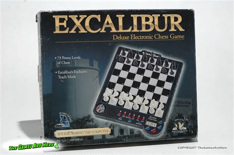 Excalibur Deluxe Electronic Chess Game 901e 4 Excalibur Electronics