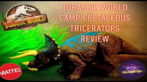 Jurassic World Camp Cretaceous Triceratops Review Youtube