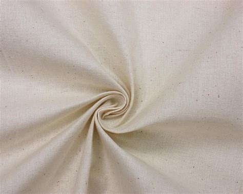 Unbleached Calico 140gsm 100 Cotton Fabric Etsy